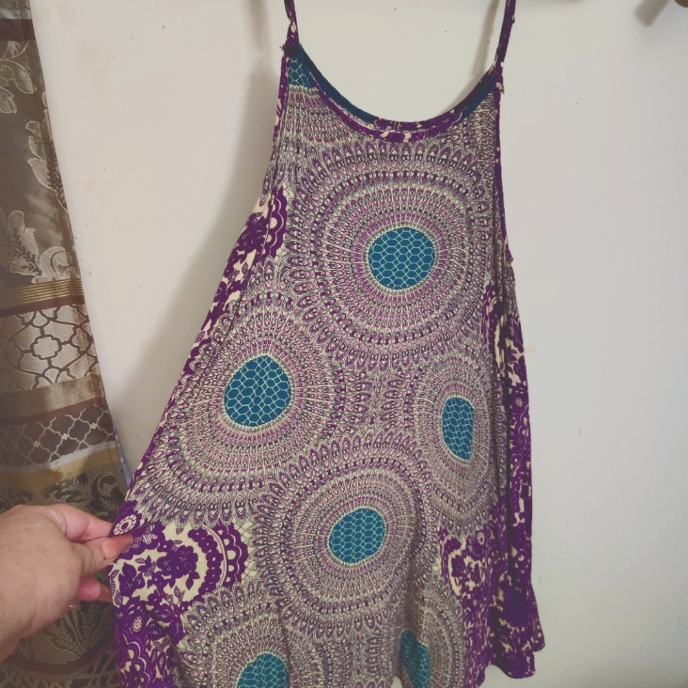 Hippie Chic tank dress, no label got it out of hippie store